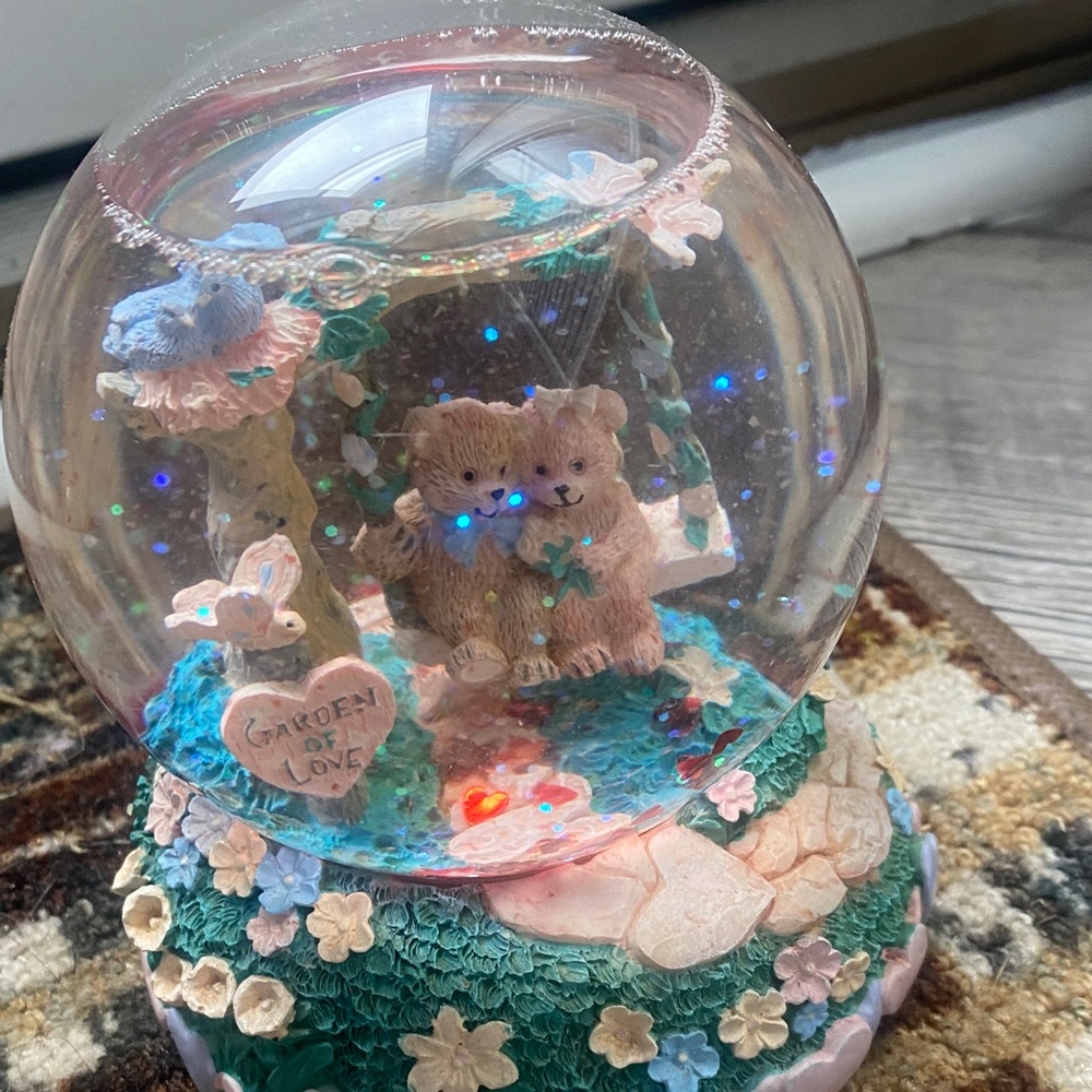 Zella Kids Glitter Snow Globe with Bears